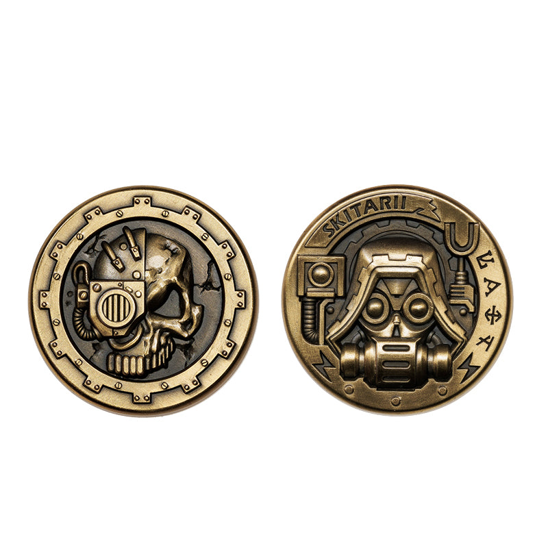 Starforged Adeptus Mechanicus Skitarii Clicking Coin Decompression Toys Warhammer 40k Other
